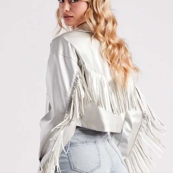 Fringe Detail Jacket - Picture 2 of 2